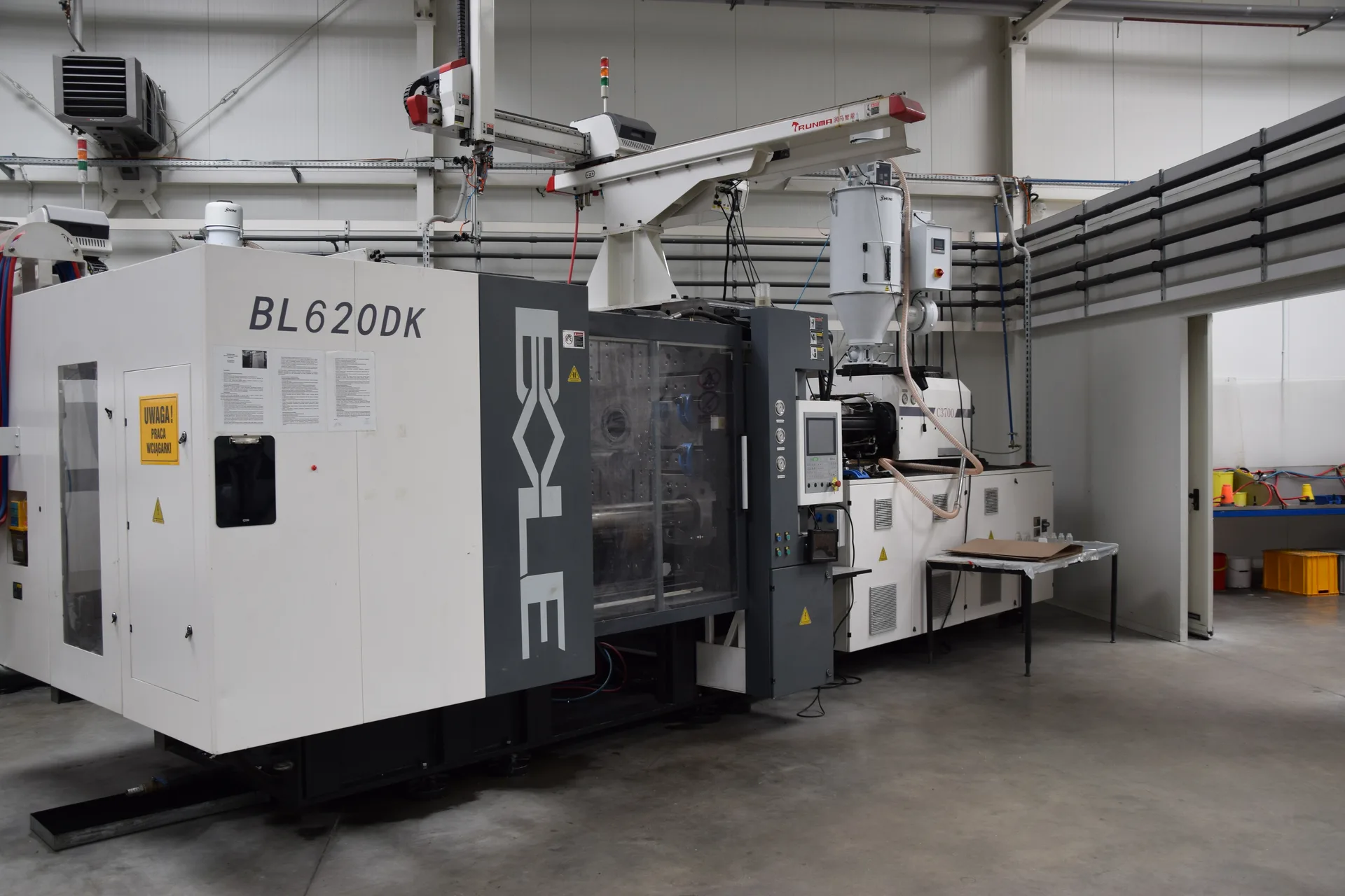 Hala produkcyjna IMTechnology — park maszynowy Hala produkcyjna IMTechnology